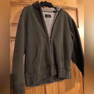 Redhead, medium, thick jacket